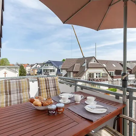 Apartman Am Horizont No 2 Fuer 2-4 Pers, 2 Schlafz, Babybett, Suedbalkon, Kostenloser Parkplatz 400 Meter Zum Zingst