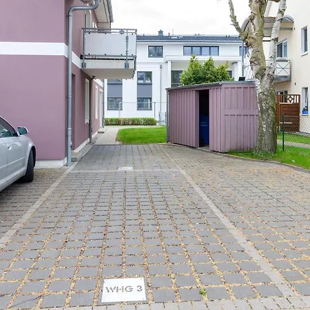 公寓 Am Horizont No 2 Fuer 2-4 Pers, 2 Schlafz, Babybett, Suedbalkon, Kostenloser Parkplatz 400 Meter Zum