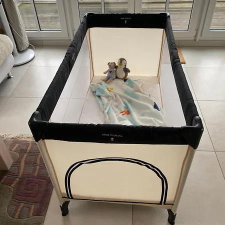 Am Horizont No 2 Fuer 2-4 Pers, 2 Schlafz, Babybett, Suedbalkon, Kostenloser Parkplatz 400 Meter Zum *