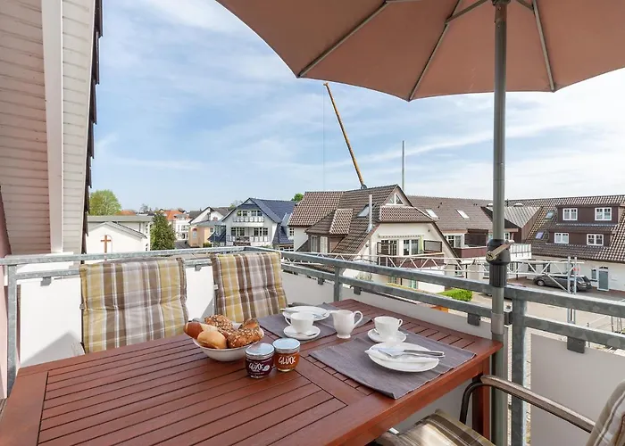 Daire Am Horizont No 2 Fuer 2-4 Pers, 2 Schlafz, Babybett, Suedbalkon, Kostenloser Parkplatz 400 Meter Zum Zingst